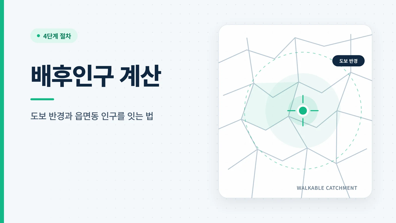 배후인구 계산
