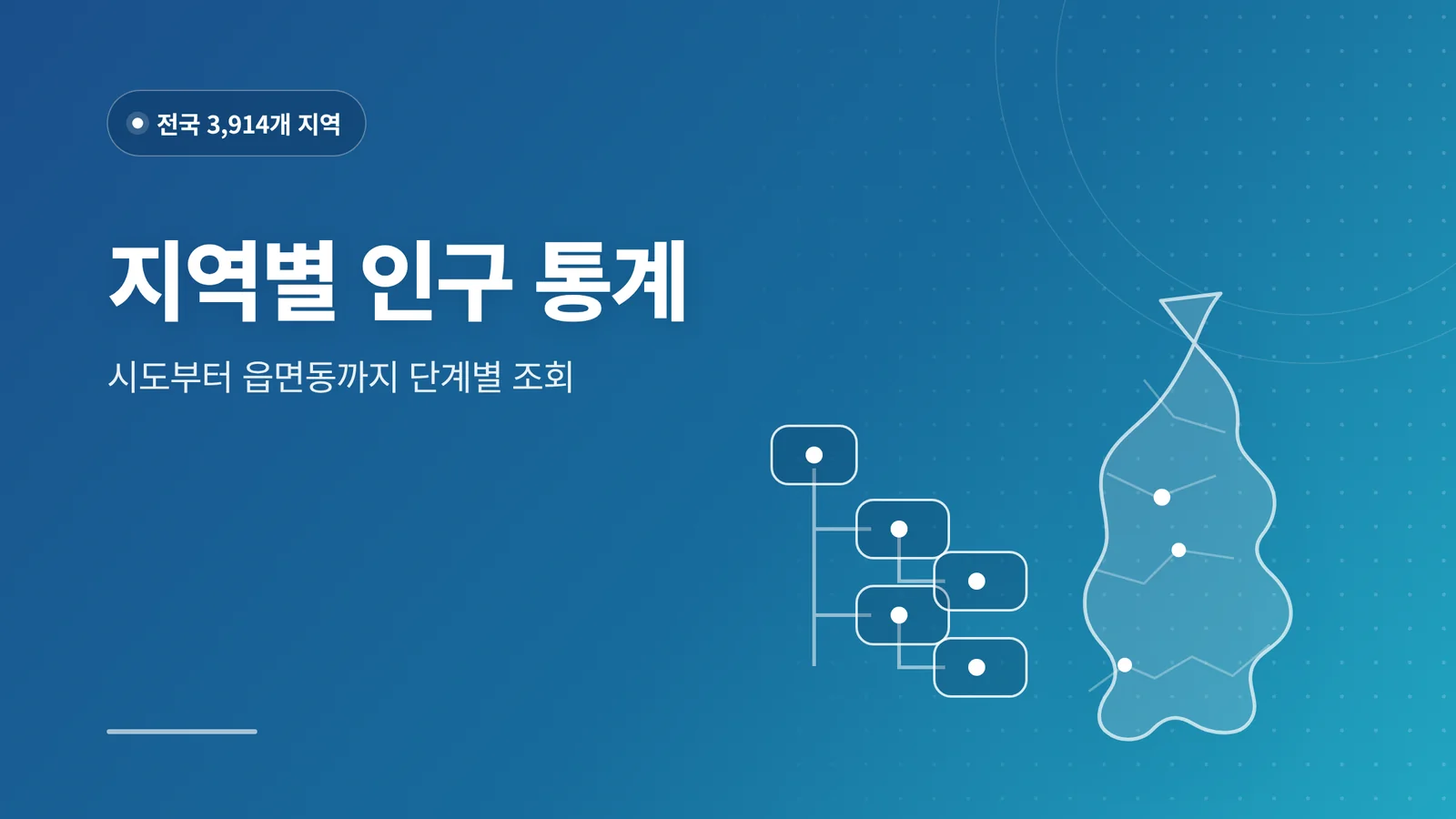 지역별 인구 통계